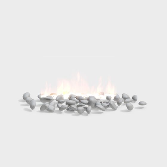 Cozy Fire Pit 3D model