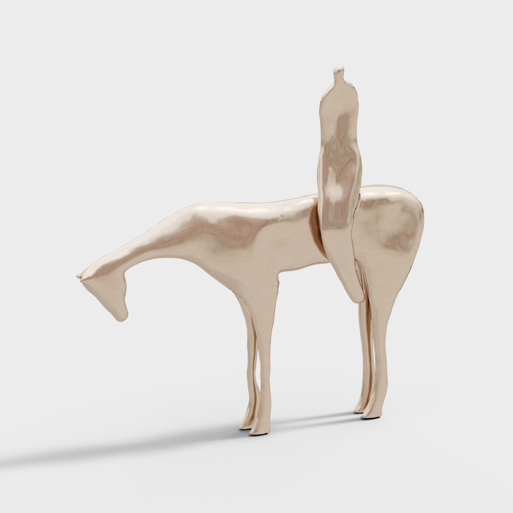 Abstract Rider 3D model