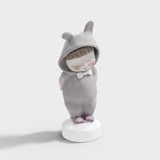 Cozy Critter 3D model