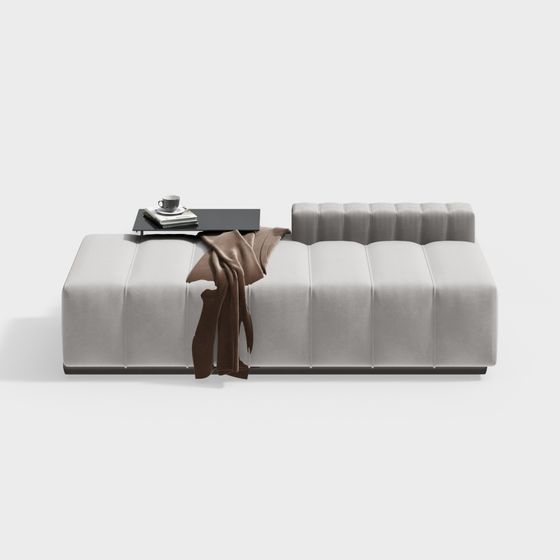 Low-Poly Modern Sofa 3D model