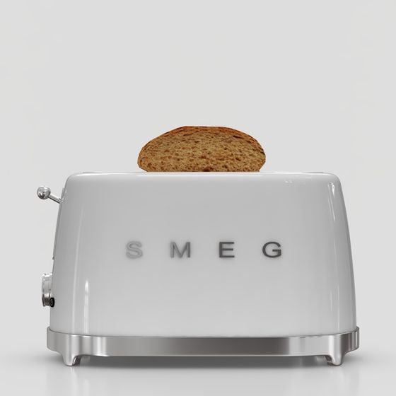 Retro SMEG Toaster 3D model for Kitchens