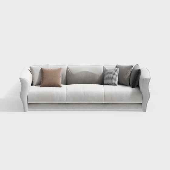 Urban Comfort Sofa 3D model