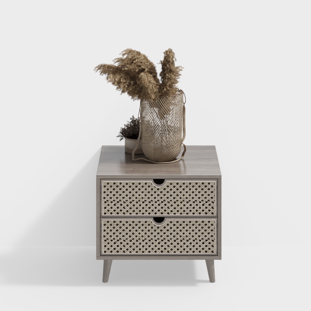 와비 사비 야간 협탁