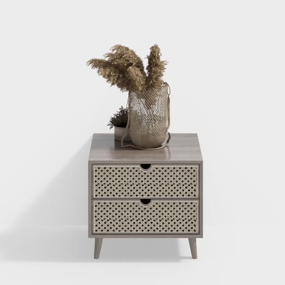 와비 사비 야간 협탁