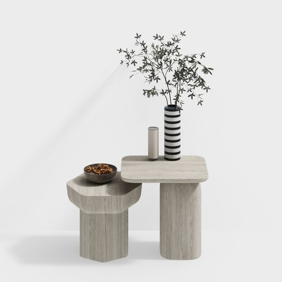 Urban Corner Side Table 3D model
