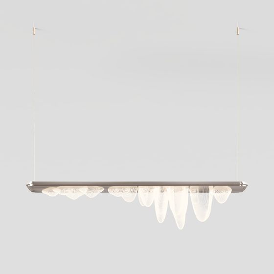 Modern Luxury Pendant Light 3D model