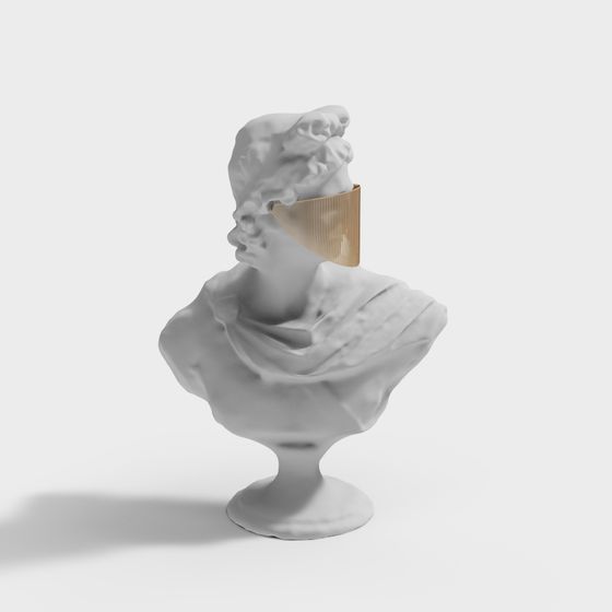 Classic Sculpture 3D Model for Creative Projects