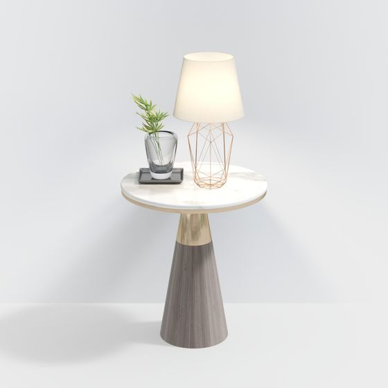 Urban Corner Side Table 3D model for Modern Spaces