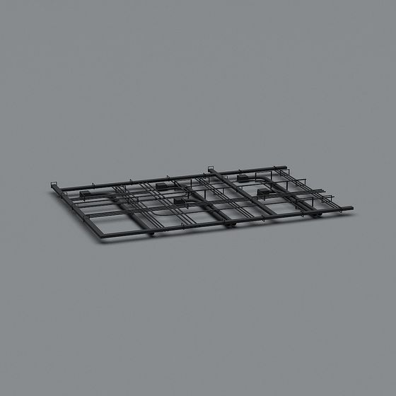Industrial Metal Frame 3D model