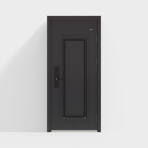 Sleek Modern Door 3D Model for Interior Design