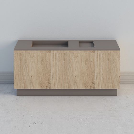 City Window Cabinet 3D model