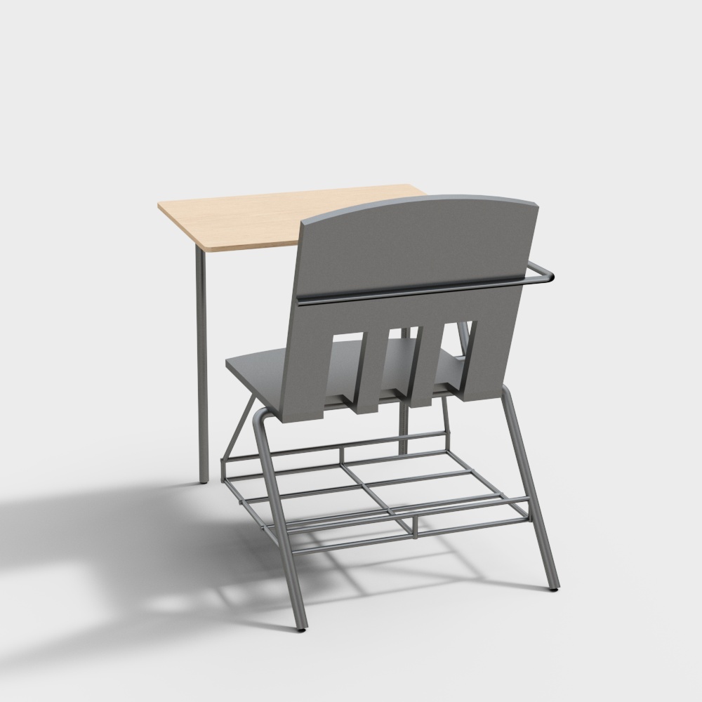 Modern classroom training desks and chairs
