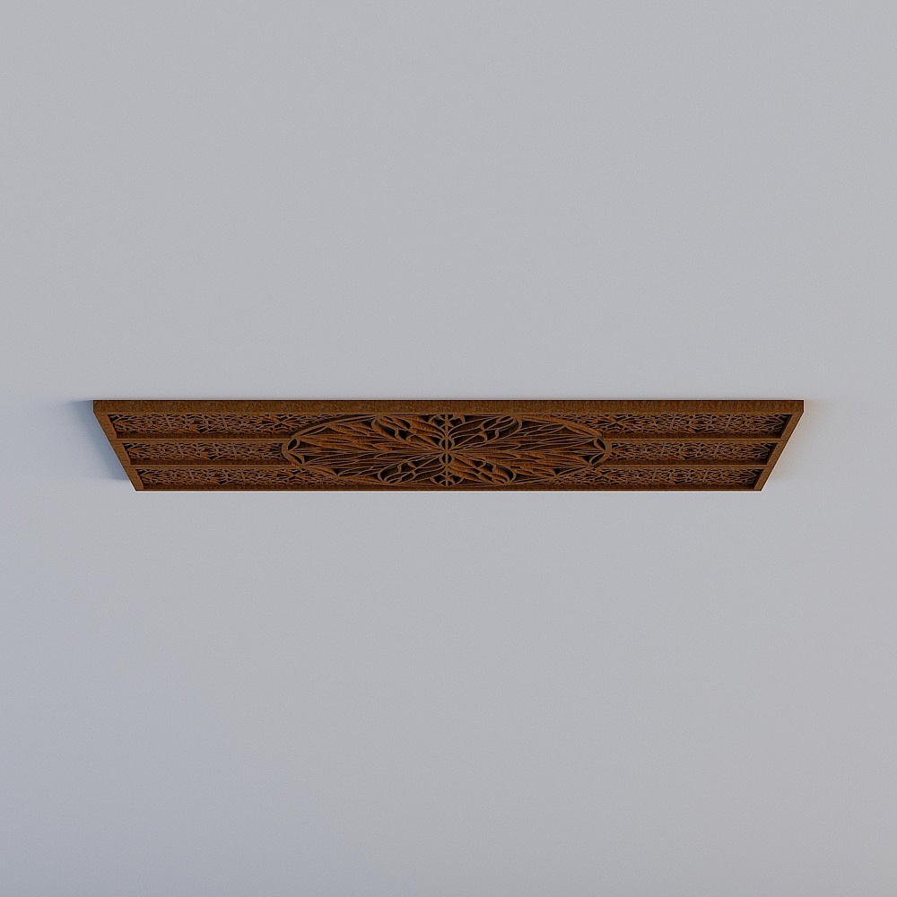 Vintage Hollow Ceiling 3D model