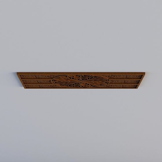 Vintage Hollow Ceiling 3D model