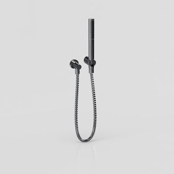 Sleek Shower Head 3D model for Modern Interiors