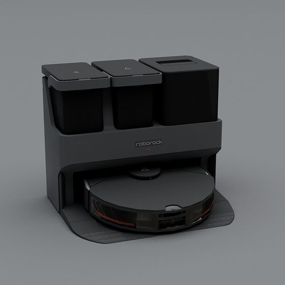 Roborock S6 MaxV Charging Station 3D model for Creative Projects