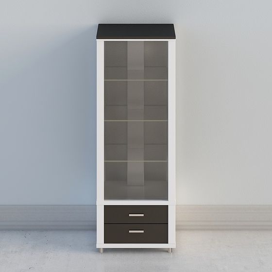 Urban Window Display Cabinet 3D model for Creative Projects