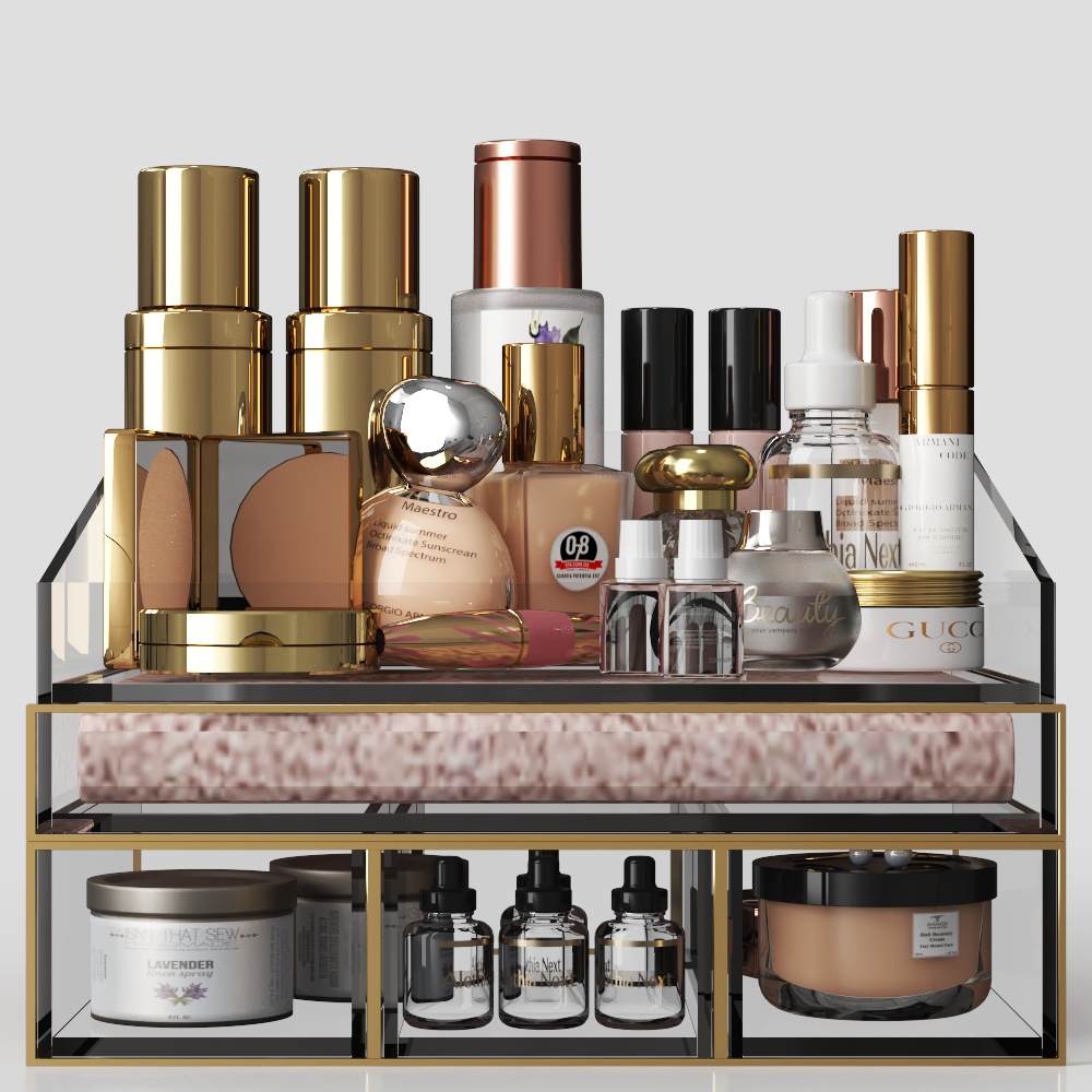 beauty cosmetics set skin care products skin cream makeup tools