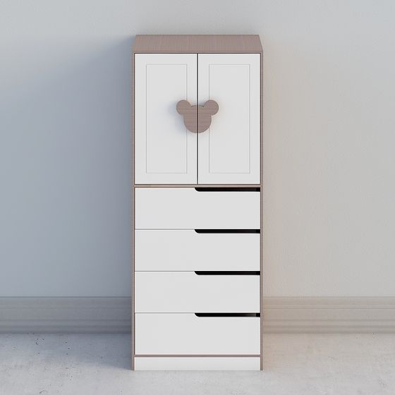 Mickey Mouse Storage Cabinet 3D model