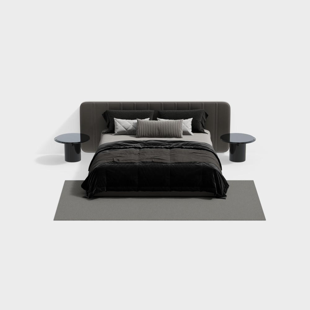 Pertica Modern Twin Bed Unit