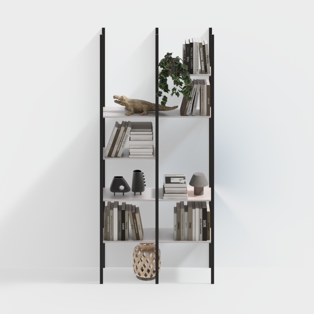 modern bookshelf