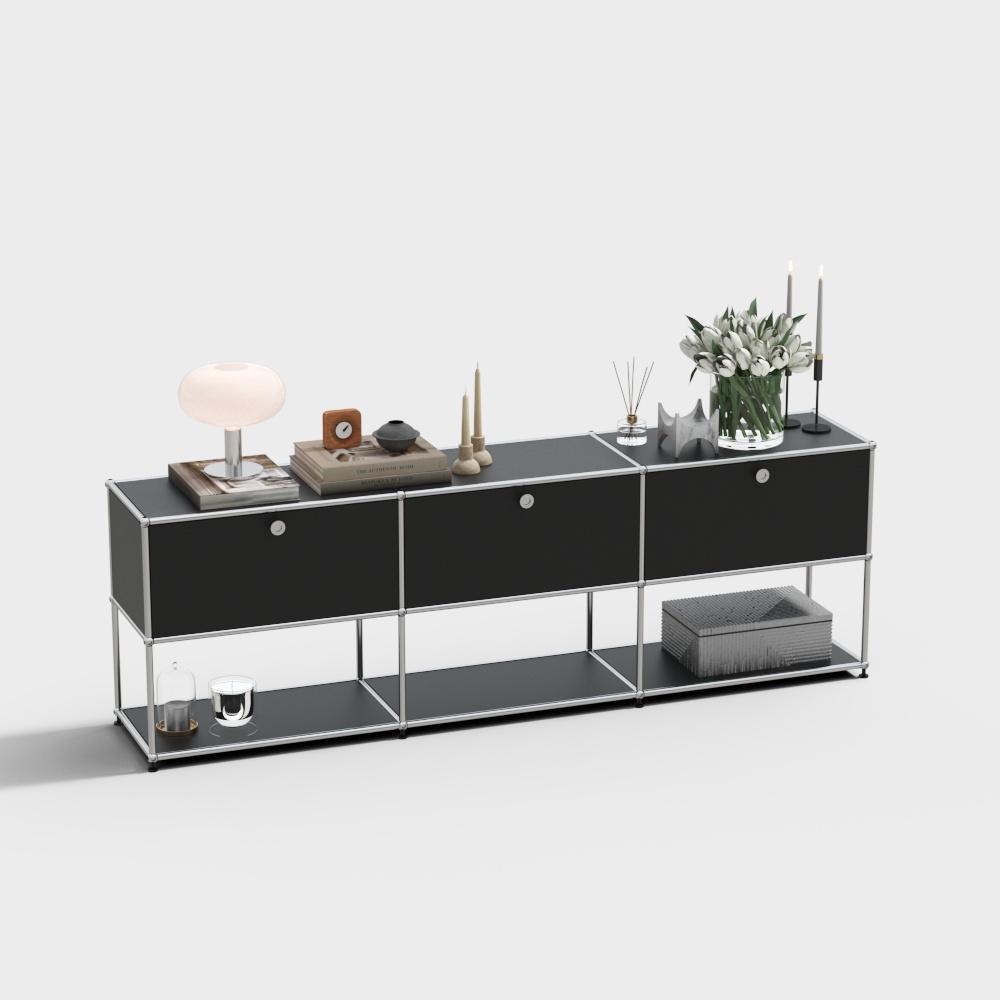 Modern decorative shelf bookshelf shelf