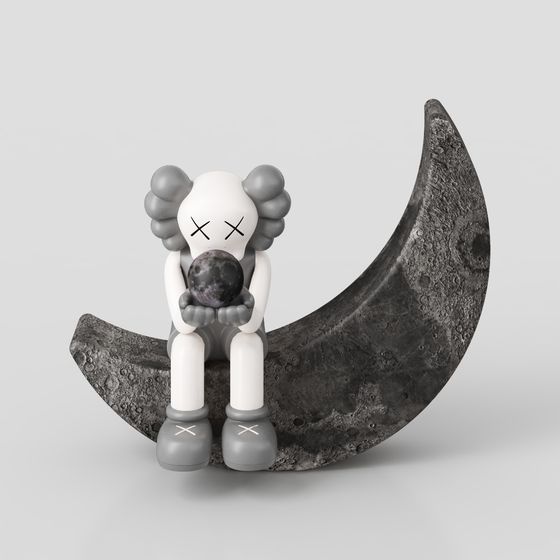 Low Poly Guardian Character 3D Model for Creative Projects