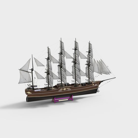 Sail of the Winds Vintage 3D model