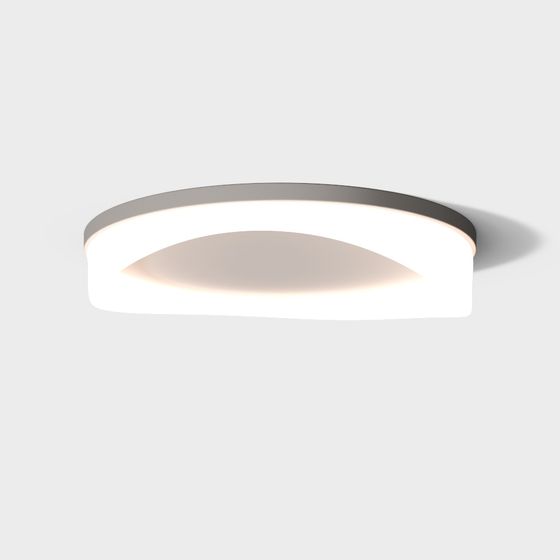 Round Light Circle 3D model