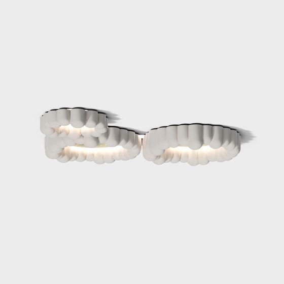 Wavy Light 3D model for Modern Interiors