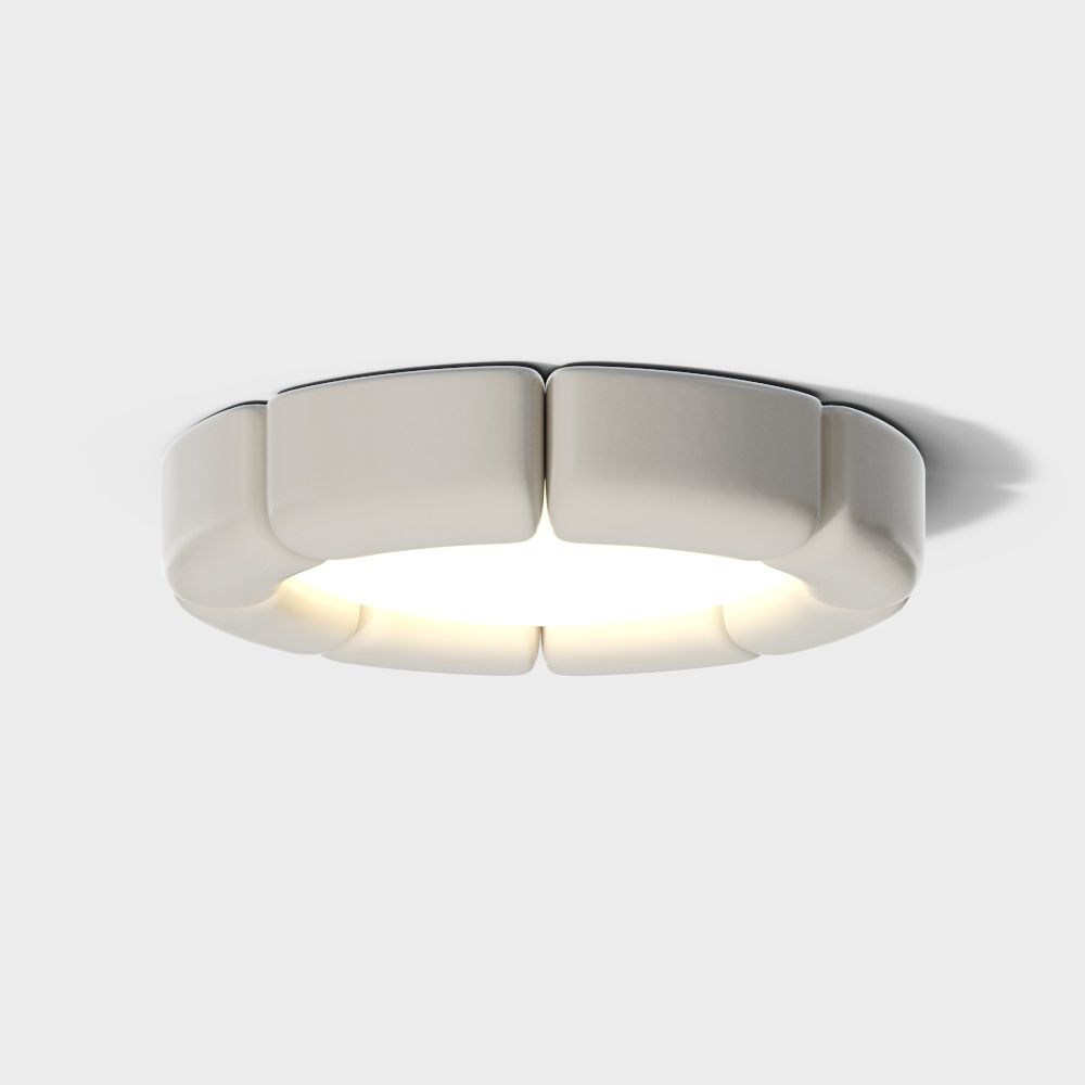Lampe de plafond de style crème moderne