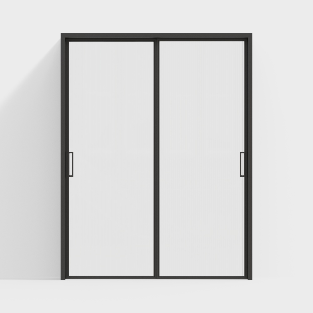 Modern Glass Sliding Door