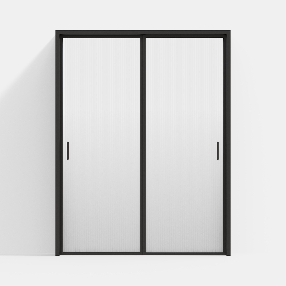 modern glass sliding door