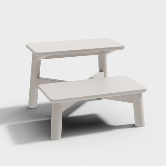 City Table 3D model for Modern Interiors