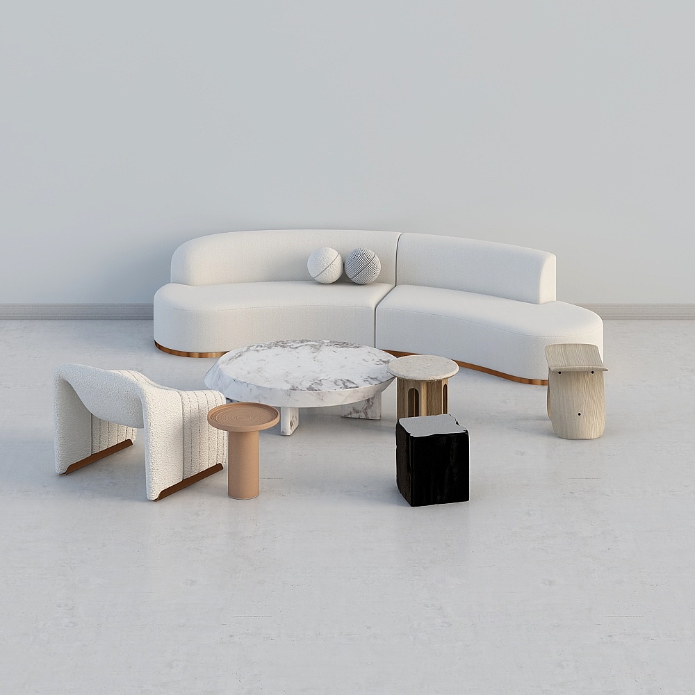 Modern Multi-person Sofa Set