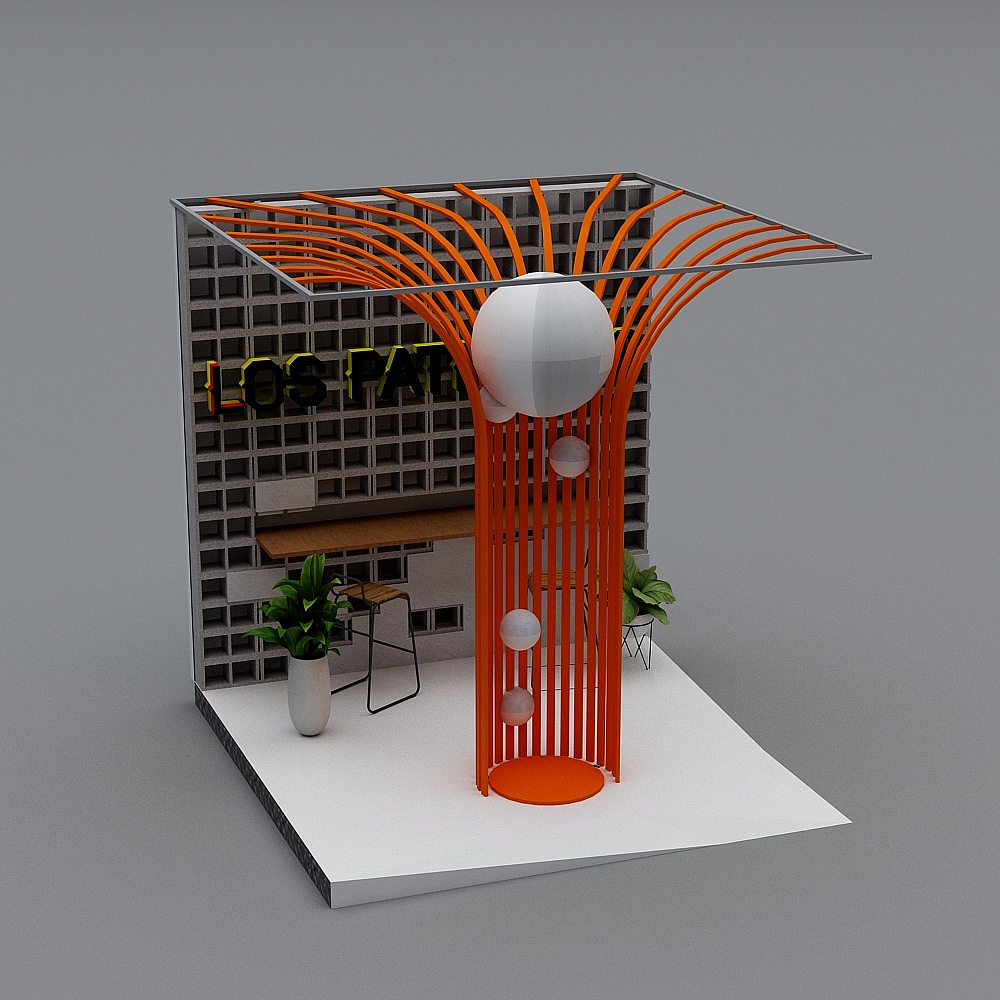 Urban Oasis 3D model