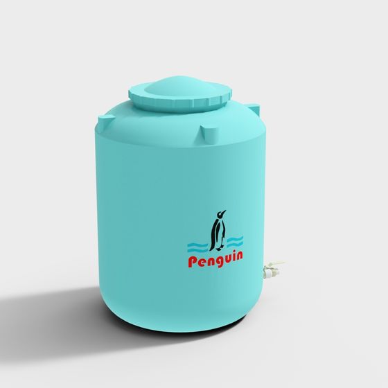 Penguin Water Tank 3D model