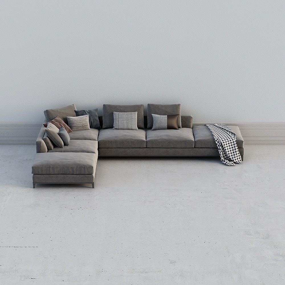 Multi-person corner sofa