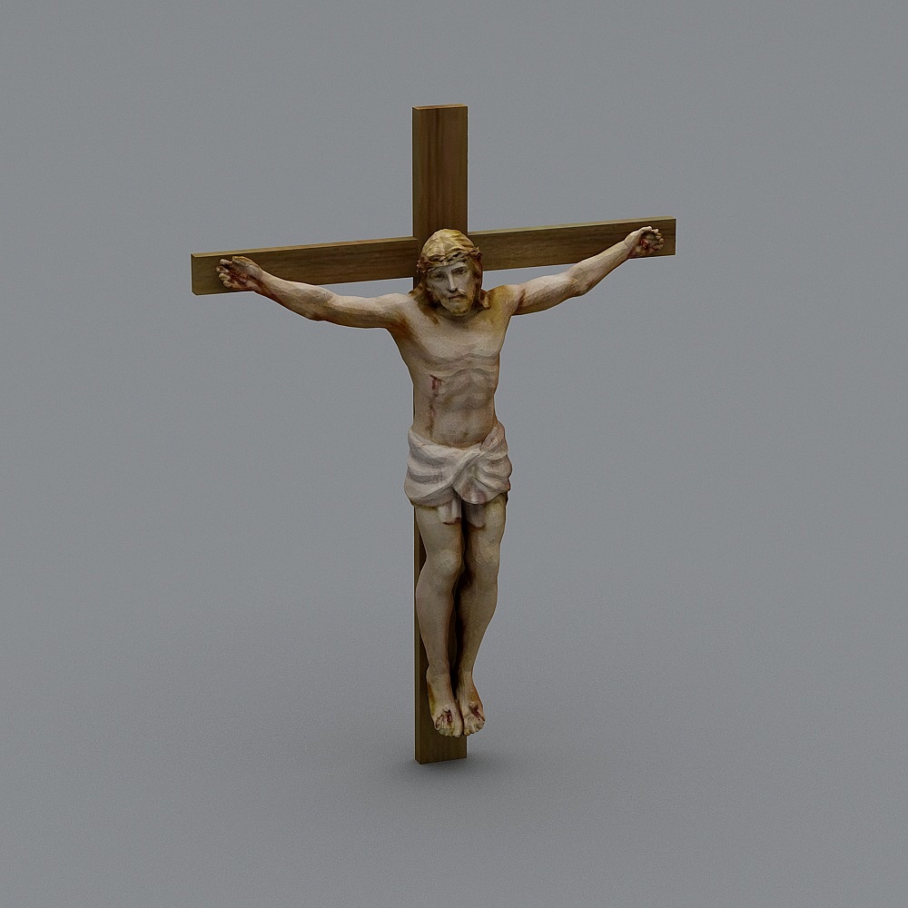Christ on the Cross 3D model