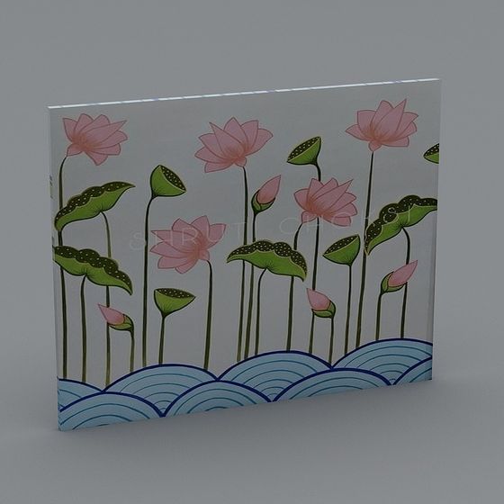 Lily Pond 3D model