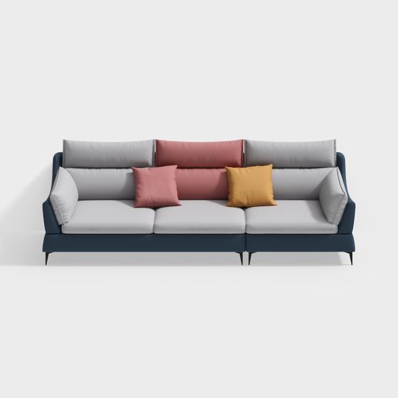 Modern Artistic Sofa 3D model