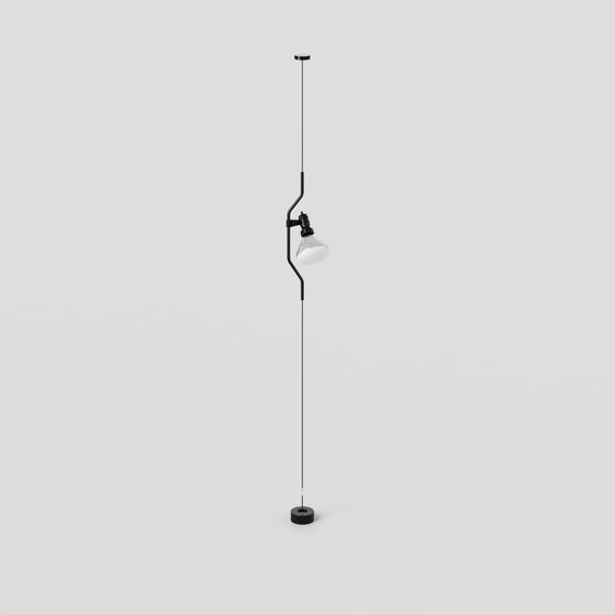 Stylish Hanging Light 3D model for Modern Interiors