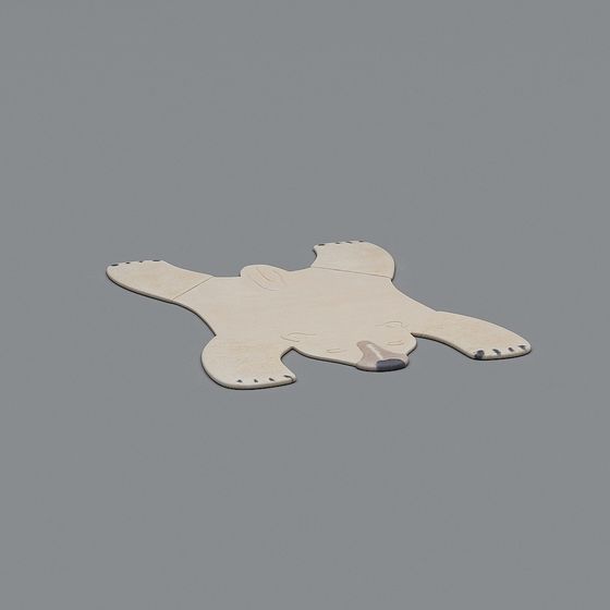 Polar Pal Low-Poly Arctic Bear 3D model