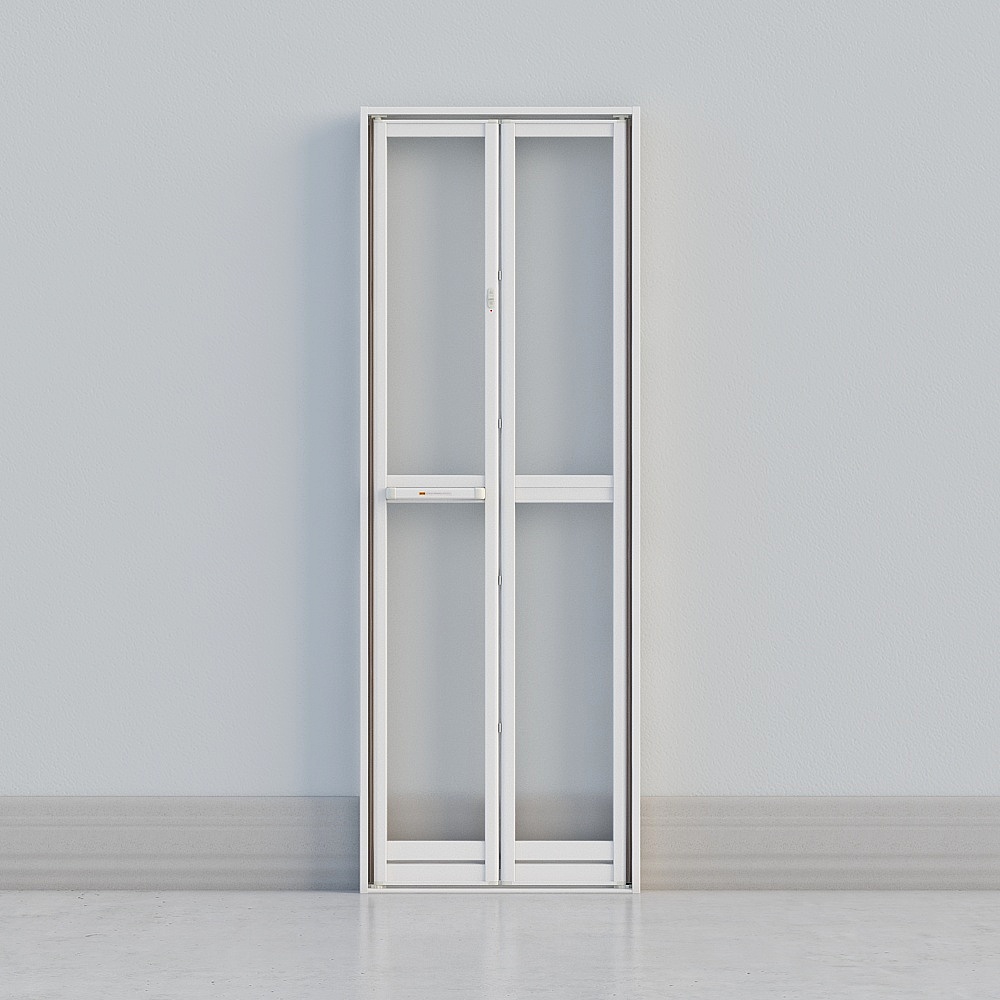 modoern grey windowed door