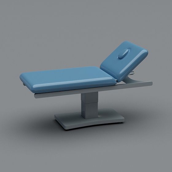 Modern Minimalist Medical Examination Bed 3D model