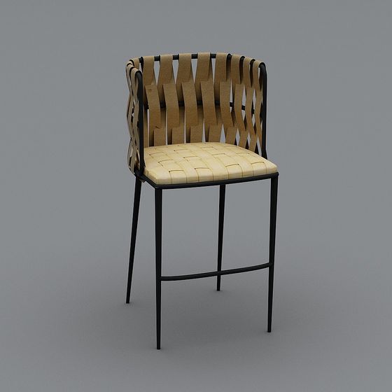Woven Chair 3D model for Contemporary Design