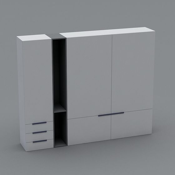 Urban Storage Cabinet 3D model