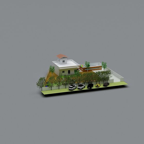 Urban Oasis 3D model