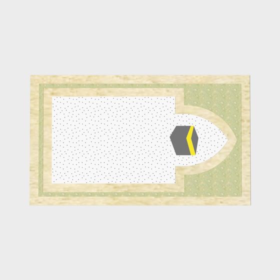 Abstract Carpet 3D model for Contemporary Spaces