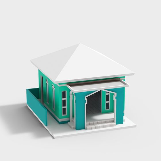 Urban Oasis 3D model